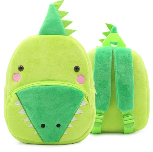 Plush Cartoon Animal Backpack (Toddler)