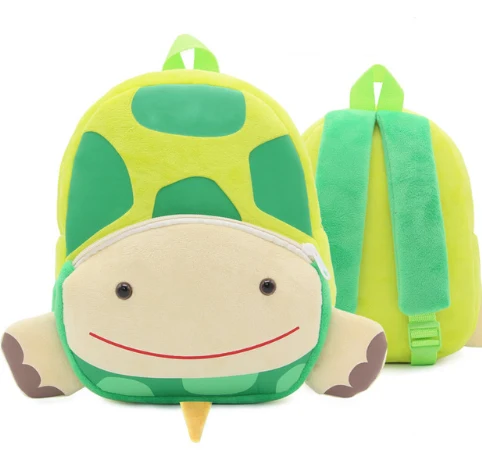 Plush Cartoon Animal Backpack (Toddler)