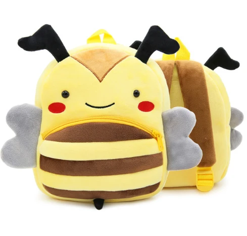 Plush Cartoon Animal Backpack (Toddler)