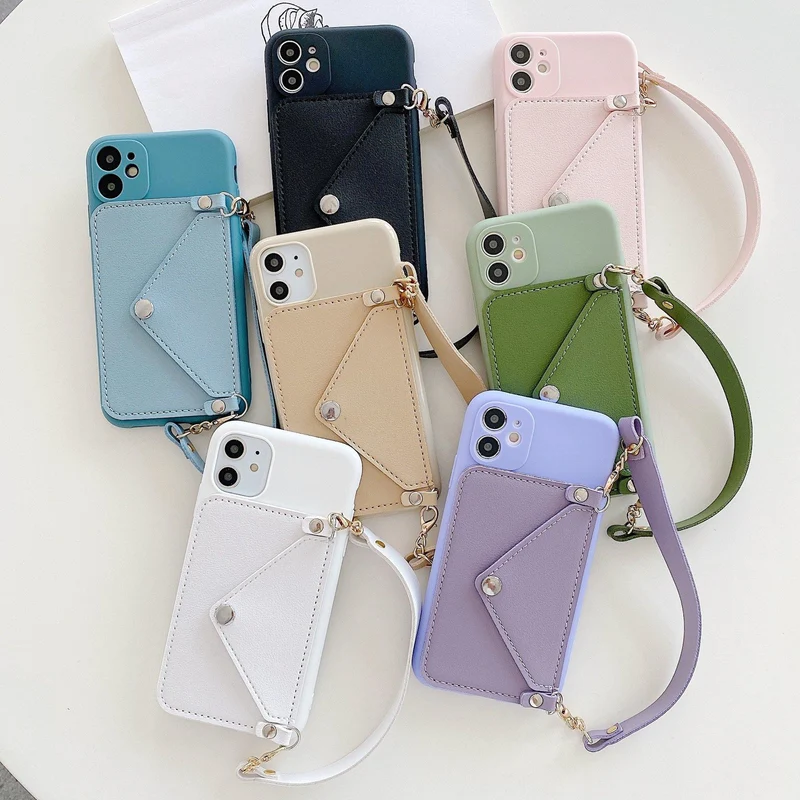 Coin Purse iPhone Case with Strap