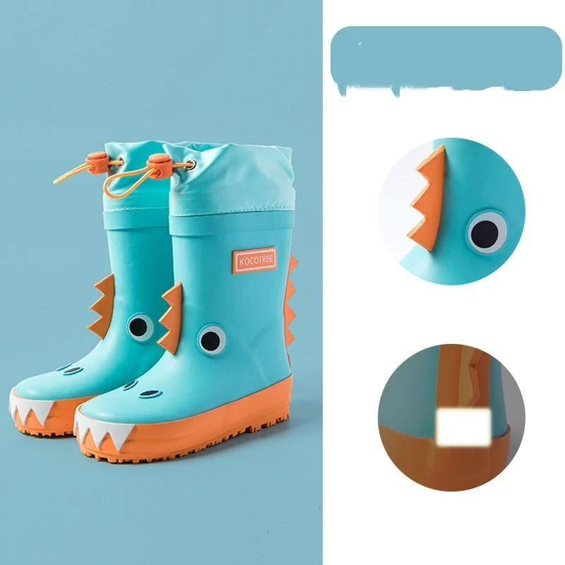 Cartoon Animal 3D Rain Boots (Child)