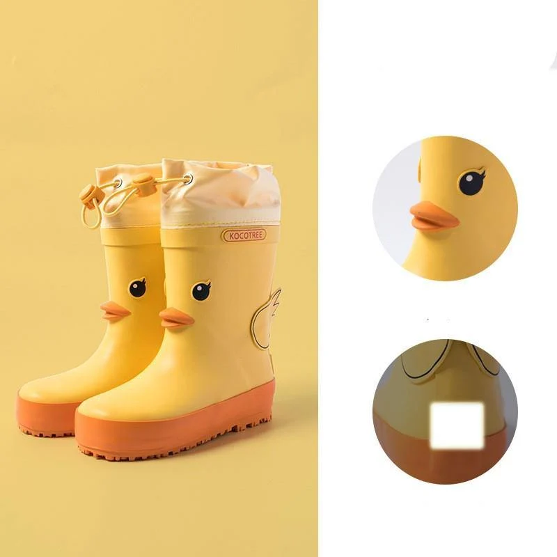 Cartoon Animal 3D Rain Boots (Child)