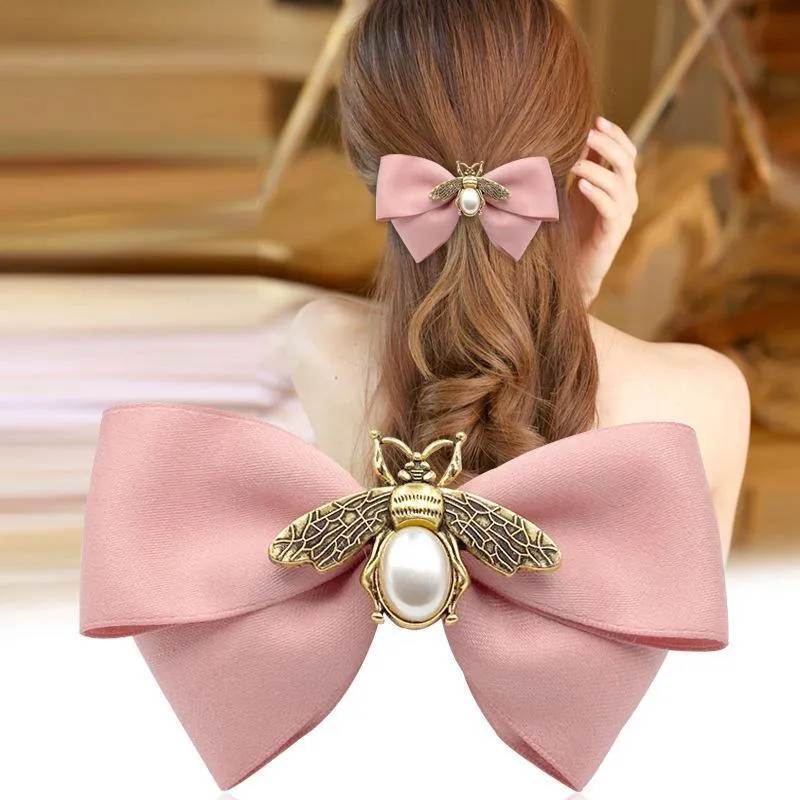Spring Bee Hair Bow