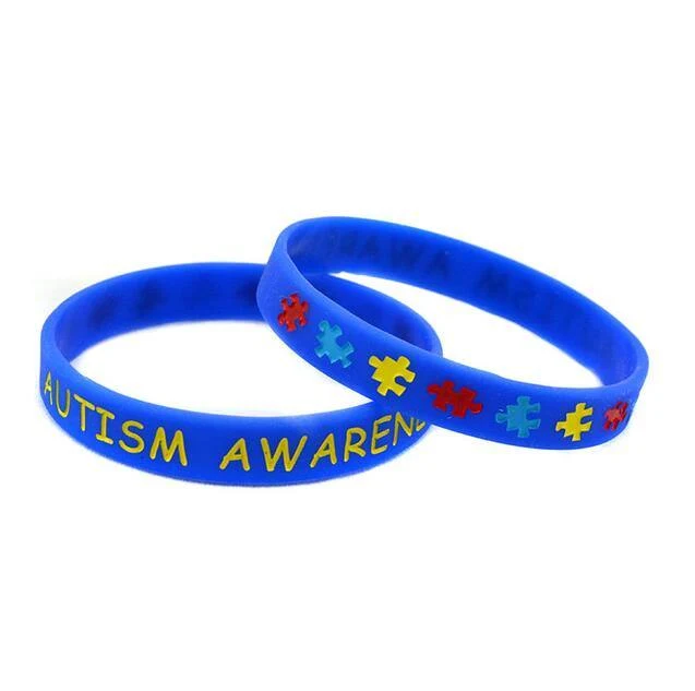 Autism Awareness Silicone Bands (50 PCs)