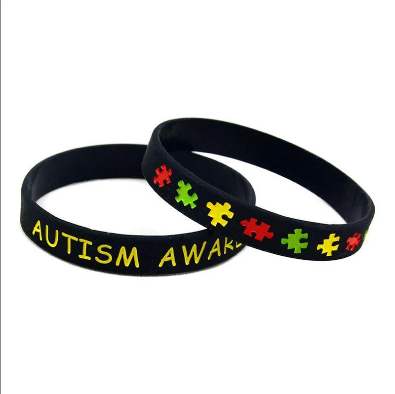 Autism Awareness Silicone Bands (50 PCs)