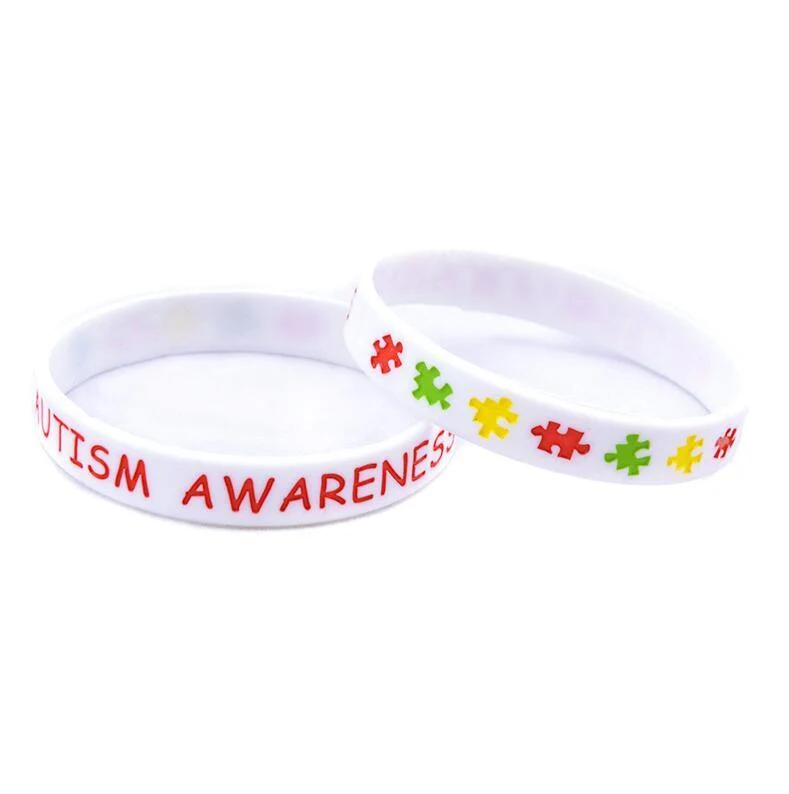 Autism Awareness Silicone Bands (50 PCs)