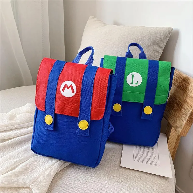 Super Mario & Luigi Design Small Backpacks