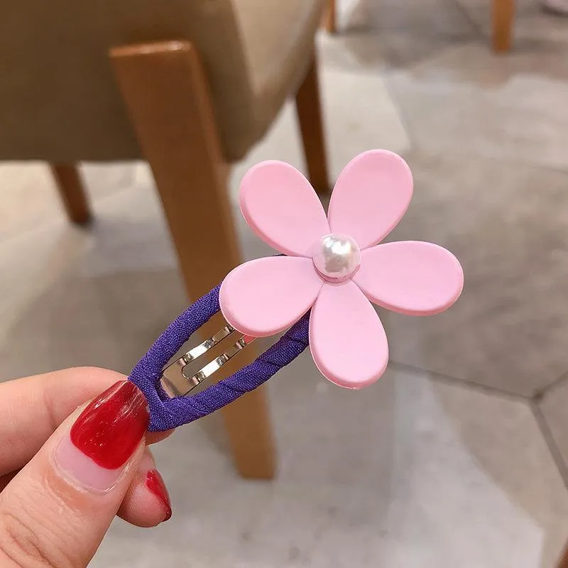 Flower Hair Clips and Ties