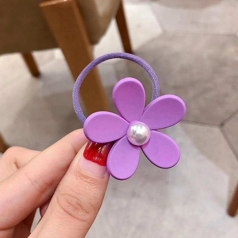 Flower Hair Clips and Ties