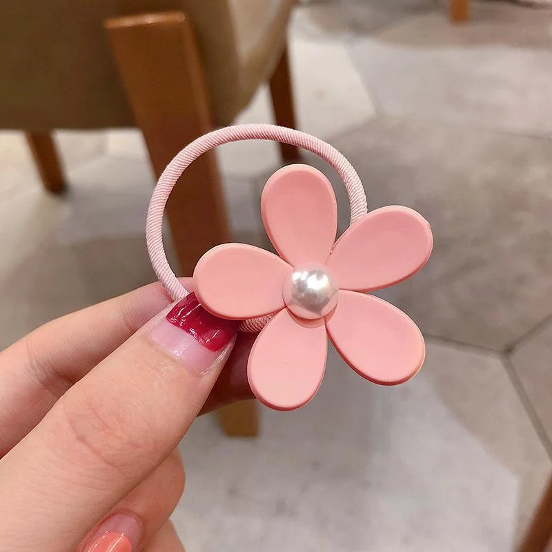 Flower Hair Clips and Ties