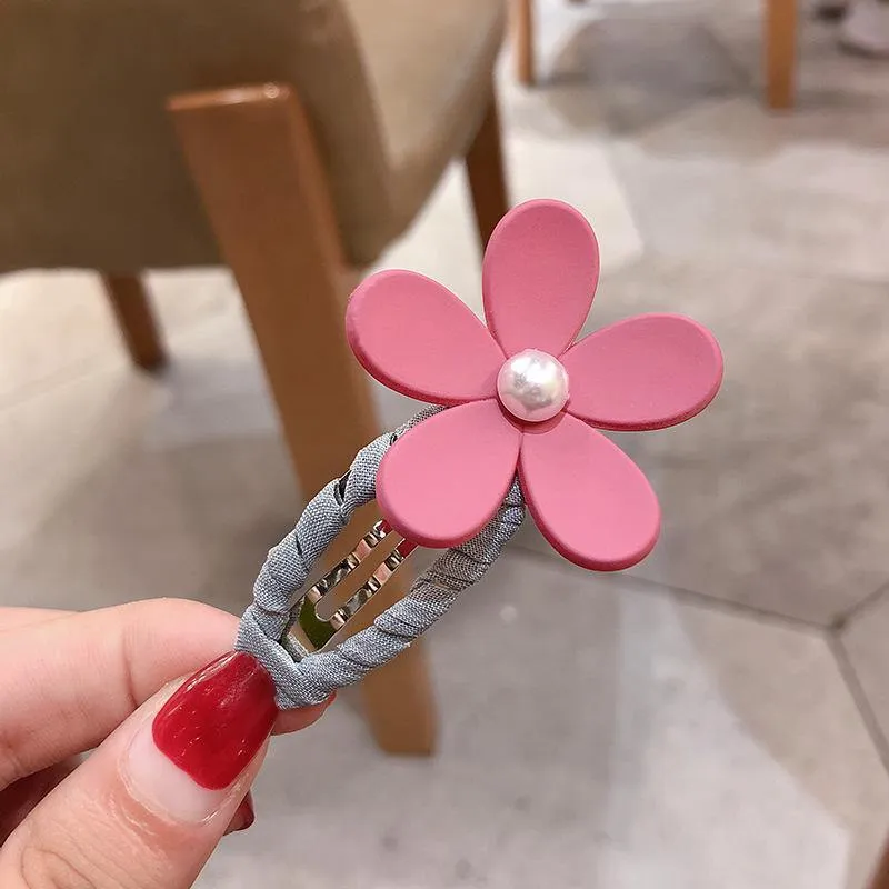 Flower Hair Clips and Ties