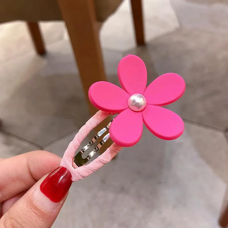Flower Hair Clips and Ties