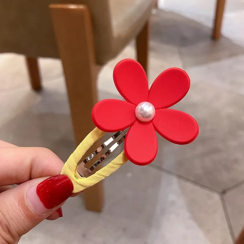 Flower Hair Clips and Ties