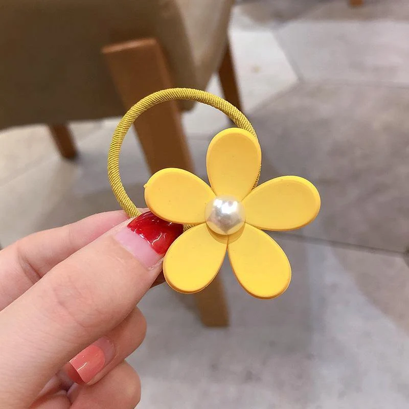 Flower Hair Clips and Ties