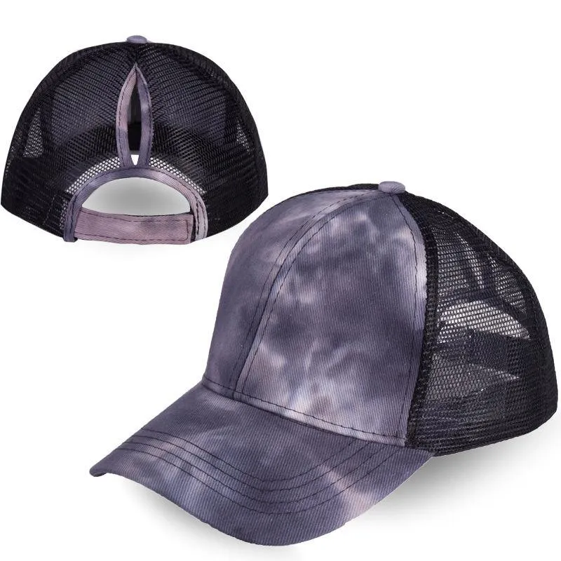 Tie-dye Ponytail Baseball Cap