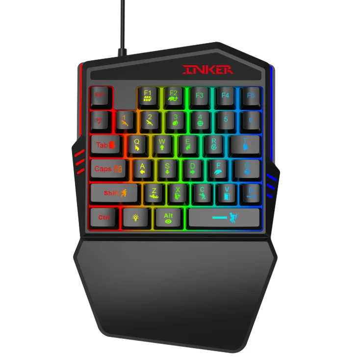 Mobile Gaming Keyboard and Mouse Set