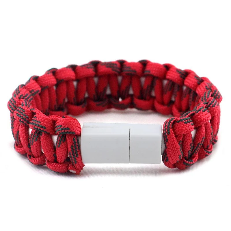 Cell Phone Charger Cable Wrist Band