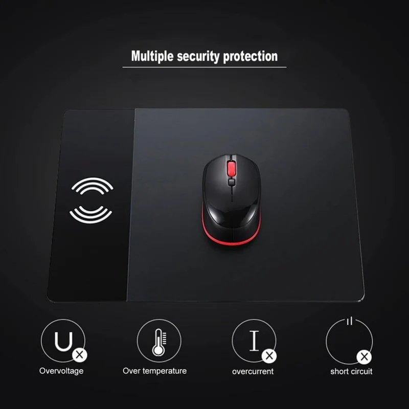 Wireless Charger Aluminum Mouse Pad