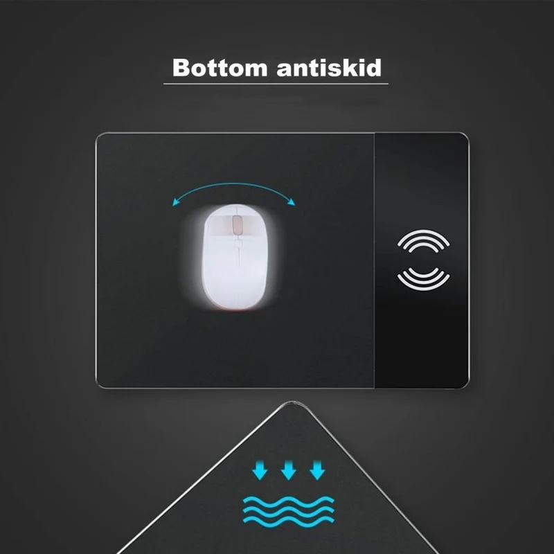 Wireless Charger Aluminum Mouse Pad