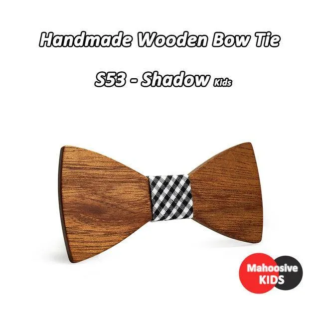 Wooden Bow Ties (Child/Adult)