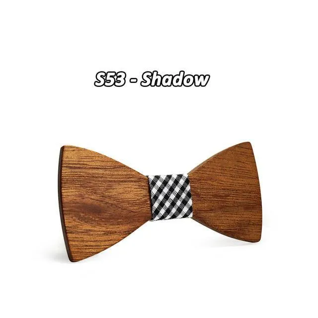 Wooden Bow Ties (Child/Adult)