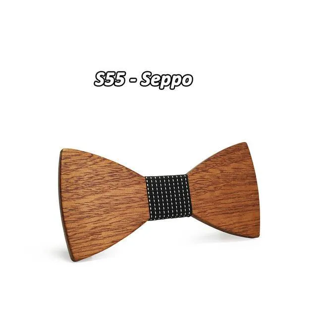 Wooden Bow Ties (Child/Adult)