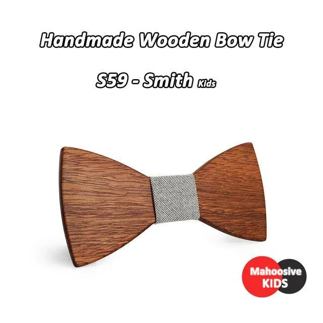 Wooden Bow Ties (Child/Adult)