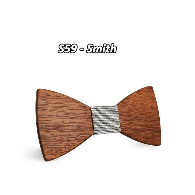 Wooden Bow Ties (Child/Adult)
