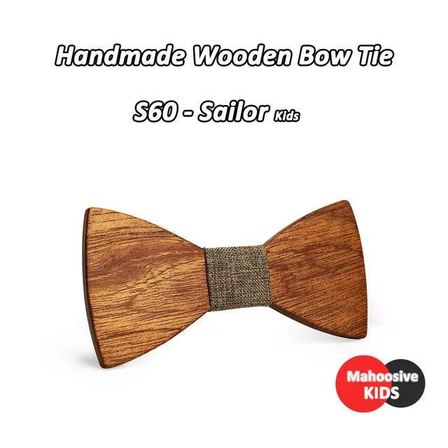 Wooden Bow Ties (Child/Adult)