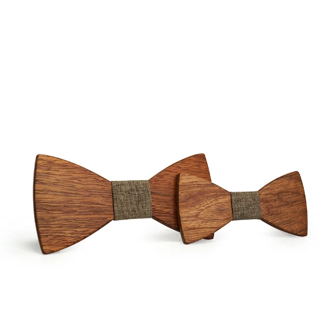 Wooden Bow Ties (Child/Adult)