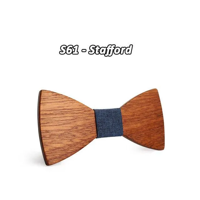 Wooden Bow Ties (Child/Adult)