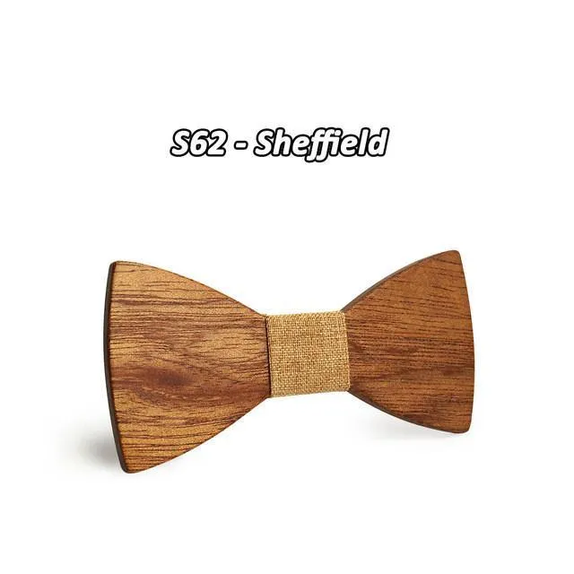 Wooden Bow Ties (Child/Adult)