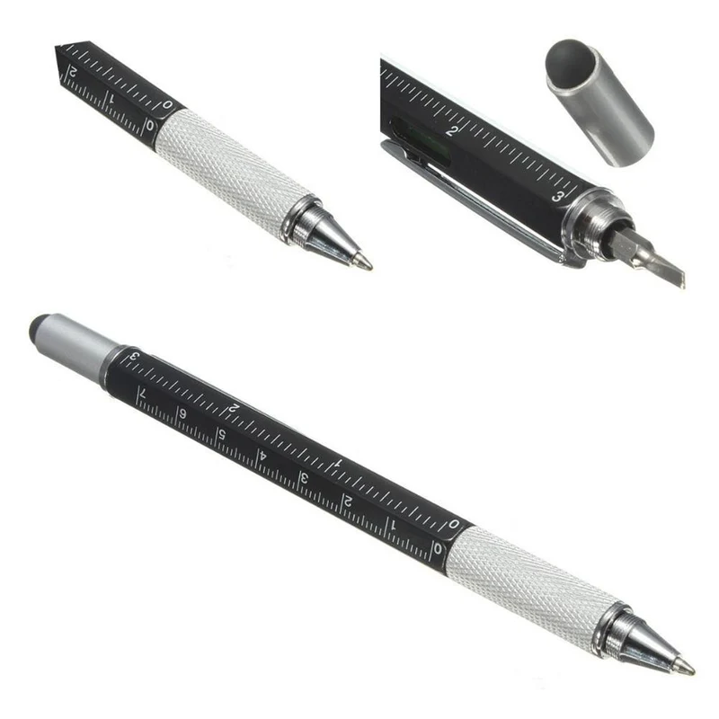 6 in 1 Touch Screen Stylus Pen Ballpoint Pen