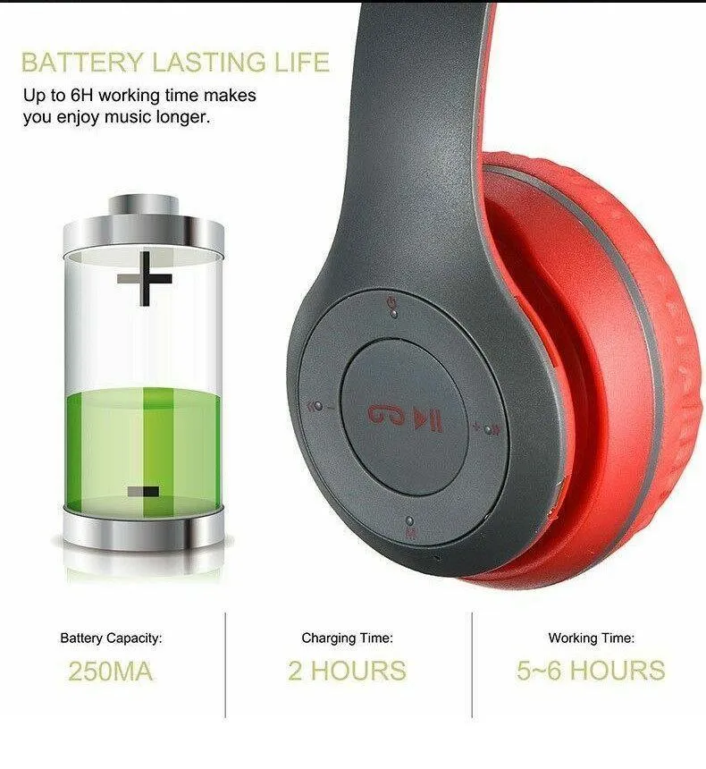 Foldable Bluetooth Headphones