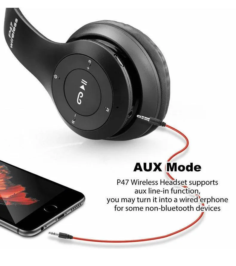 Foldable Bluetooth Headphones