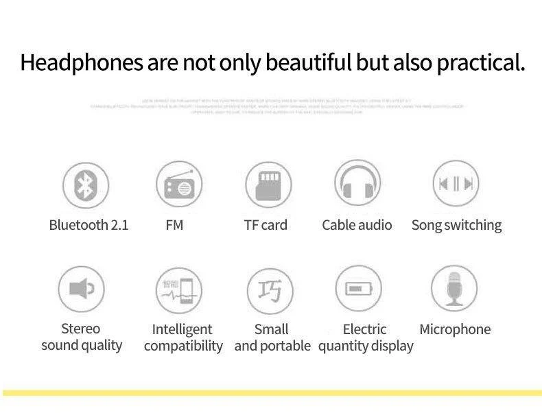 Foldable Bluetooth Headphones