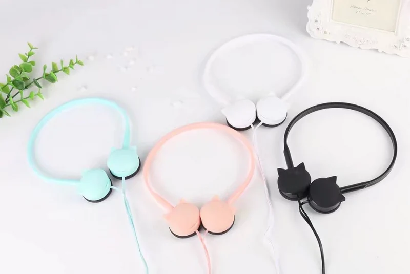 Cat Face Headphones