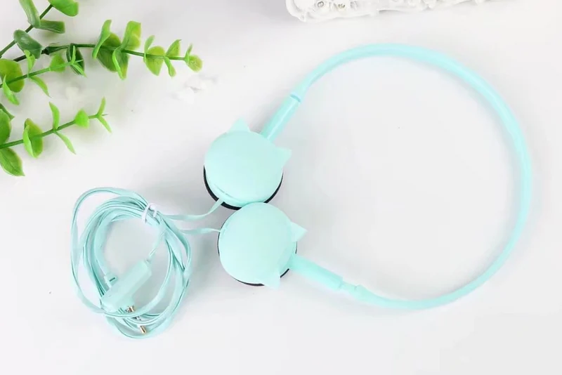 Cat Face Headphones