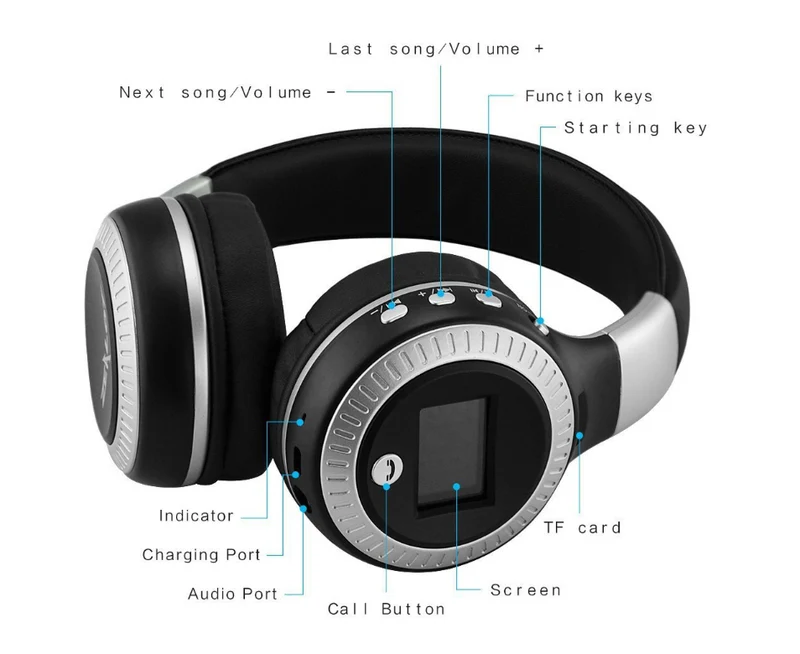 Bluetooth Headset with FM