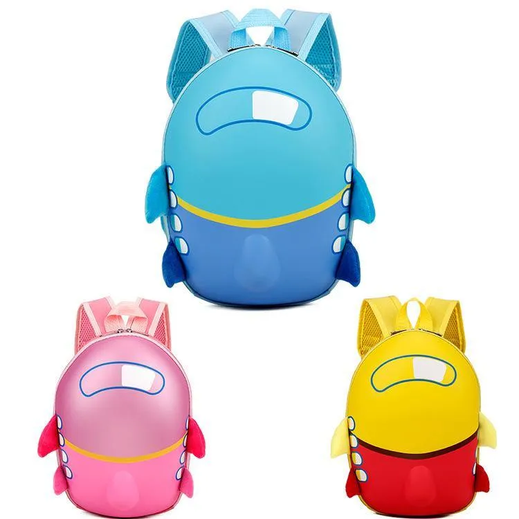 Airplane 3D Hardshell Backpack
