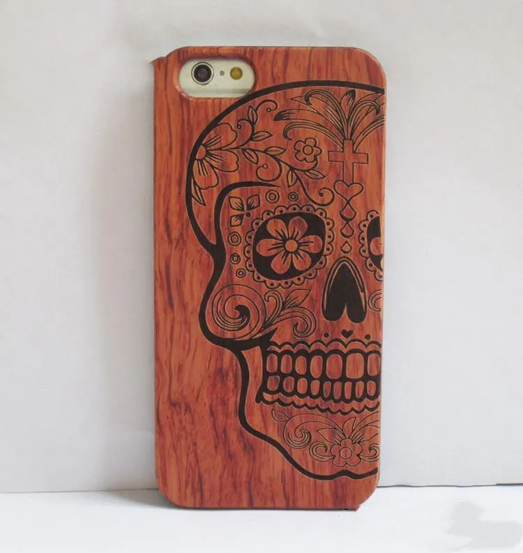 Engraved Wooden iPhone Cases