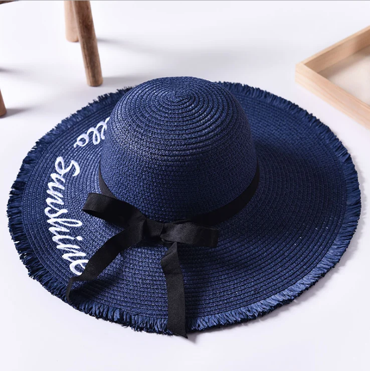 Hello Sunshine Embroidered Sun Hats