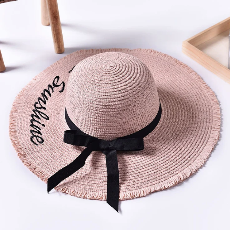 Hello Sunshine Embroidered Sun Hats