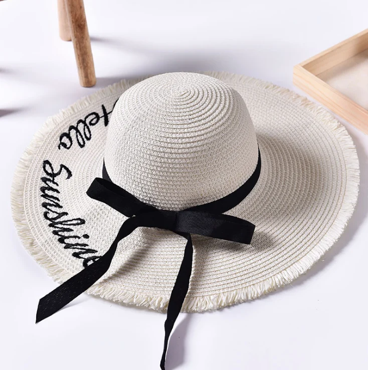 Hello Sunshine Embroidered Sun Hats