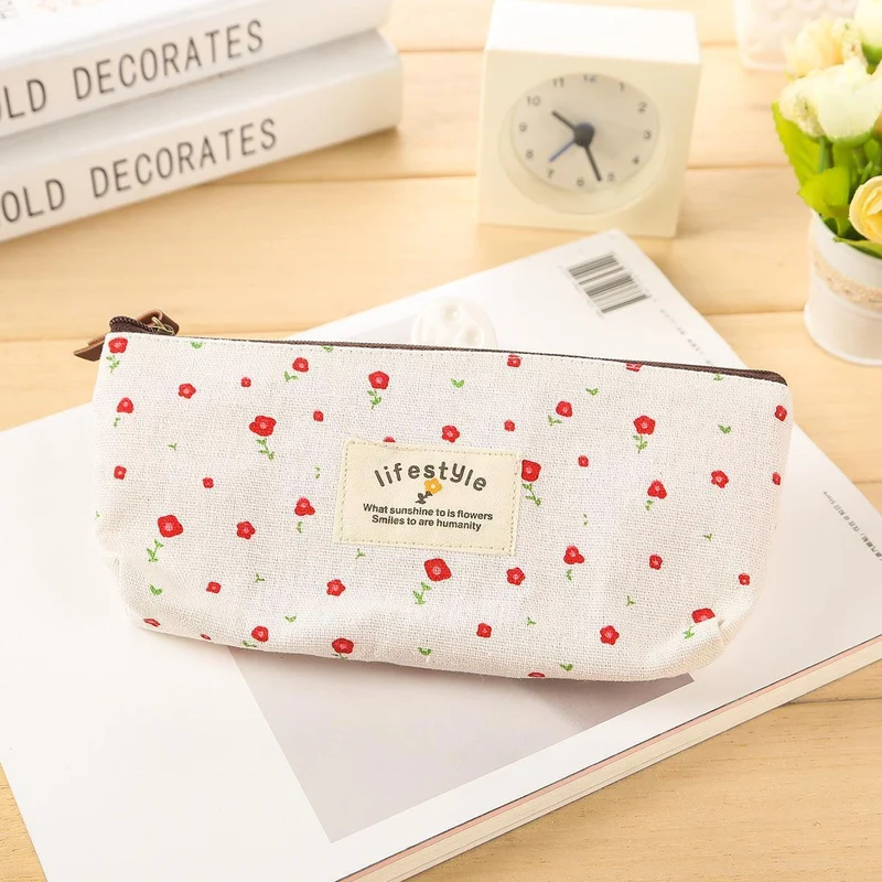Flower Pattern Pencil Cases