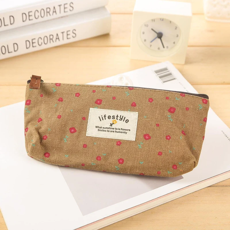Flower Pattern Pencil Cases