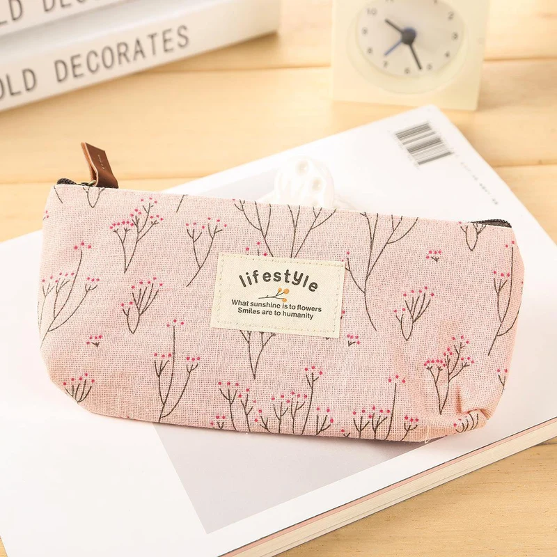 Flower Pattern Pencil Cases