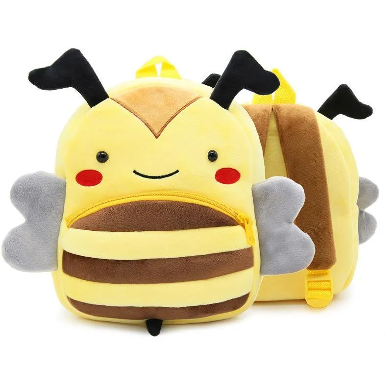Cartoon Animal Plush 3D Backpacks