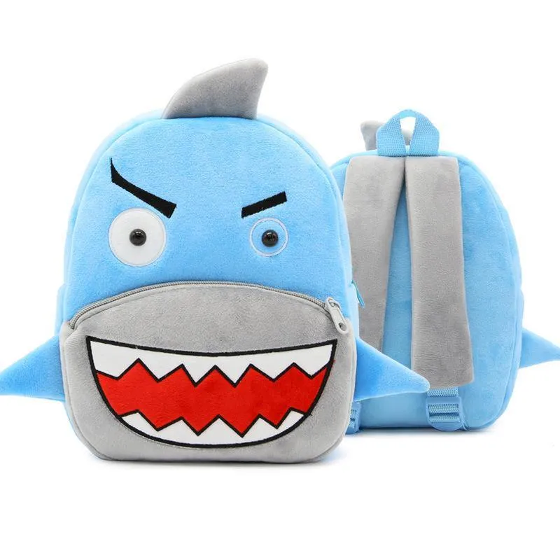Cartoon Animal Plush 3D Backpacks