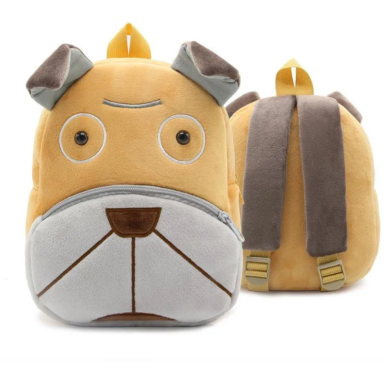Cartoon Animal Plush 3D Backpacks